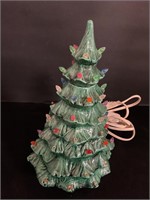 9” tall ceramic Christmas tree