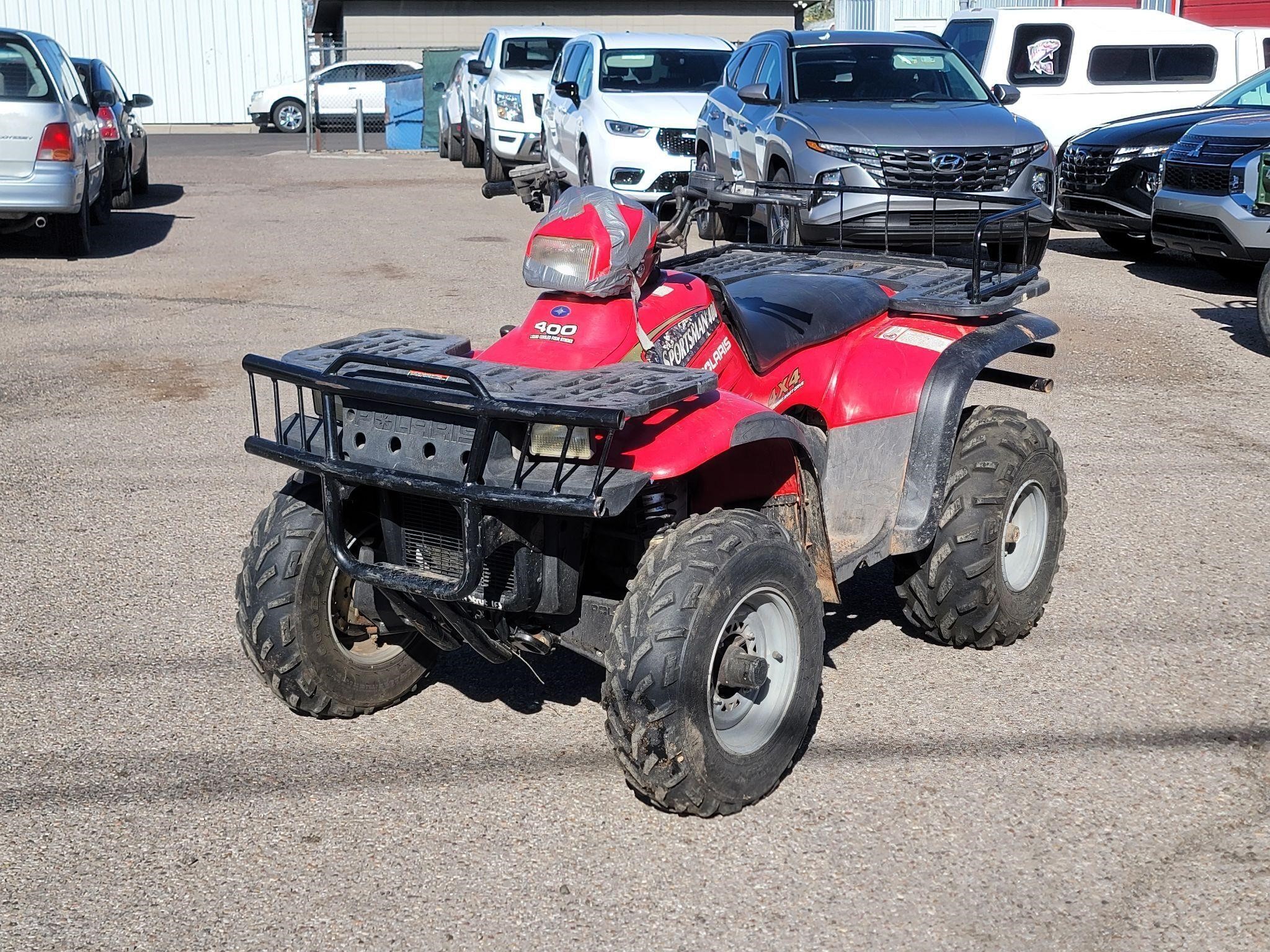 2001 Polaris 400cc 4x4 ATV