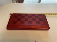 Folding chess/checker board