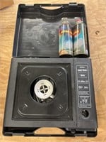 Top Portable Gas Range in Case - 14” x 12” x 4”