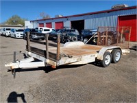 2002 AZ-TEX 19' Metal Deck Trailer