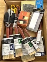 Paint Brushes, Razor Knives, and More