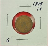 1879 Indian Cent G