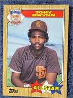 TONY GWYNN 1987 TOPPS CARD