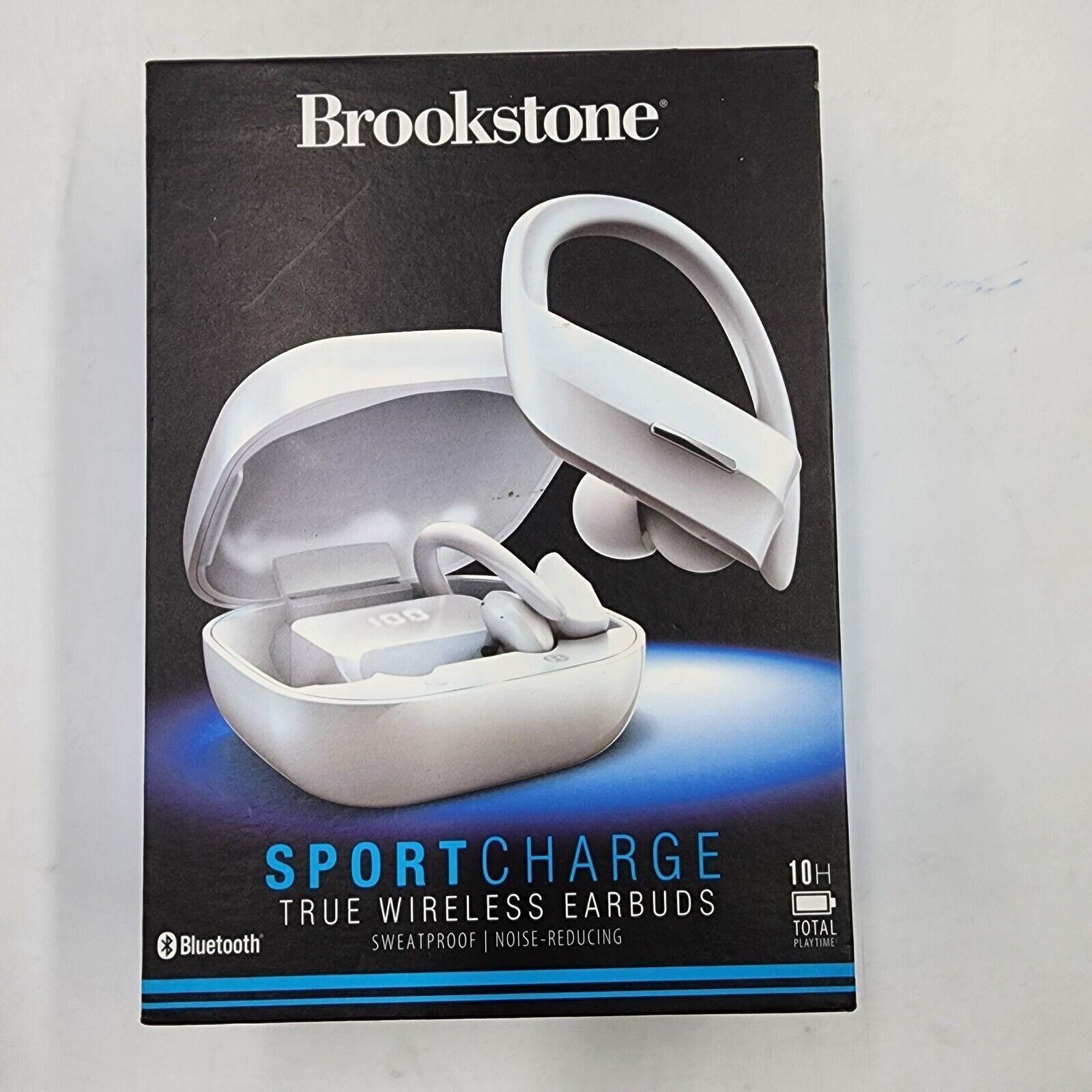 Brookstone Sport Charge True Wireless Earbuds
