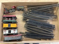 Vintage Train Set 
- Train Cars marked ‘Tyco’