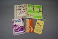 (5) Brownie Girl Scout song books 1956-1999