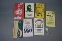 (7) Pocket songbooks 1936-1957