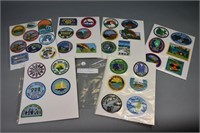 (38) Girl scout council patches
