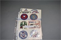(16) Bicentennial Girl Scout patches