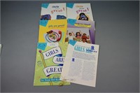 (6) Girl Scout Great Books 1997