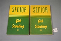 (2) Senior Girl Scout Handbooks 1945