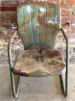 Vintage Metal Lawn Chair