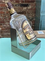 Chivas Regal Bottling Tipping Stand with Whiskey