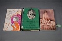 (3) Books on Juliette Low 1928-1988