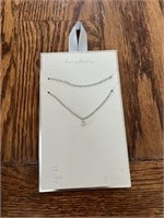 A New Day Silver Collection CZ Necklace