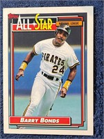 BARRY BONDS1992 TOPPS CARD