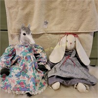 Homemade Bunny and Horse