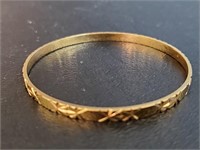 Child's 21K Gold Bracelet