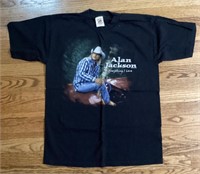 Alan Jackson T-shirt --Size L