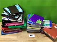 Large lot of school supplies