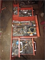 5 small drawers of misc tools and stuff. Snap on