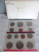 1981 P&D Mint Uncirculated Coin Set