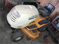 Cub Cadet riding mower. Ran last year. Has a