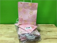 Paper gift bags lot of 9