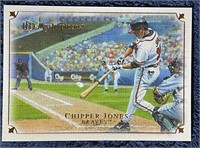 CHIPPER JONES 2007 MASTERPIECE CARD