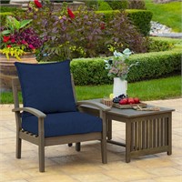 Deep Seating Outdoor Chair Cushion (set of 2)