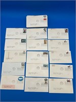 Set Of Sixty-Five First Day Of Issue Stamps