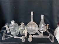 Vintage Pyrex Lab Bottles Various types and sizes