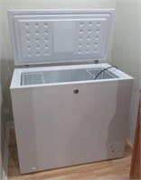 GE deep freezer. Measures: 32" H x 37.5" W x 20"