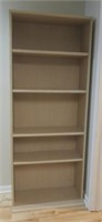 5-Tier bookshelf. Measures: 73" H x 29.5" W x 11"