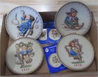 (4) MJ Hummel by Goebel plates includes 1972,