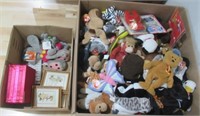 Large collection of beaniebabies, etc.
