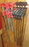 (10) Various size clamps.