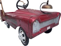 Hook & Ladder Pumper 519 Vintage Pedal Car RARE