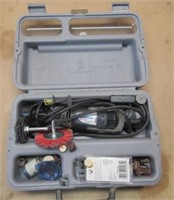 Dremel multipro with accessories.