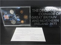 1971 GB & NORTHERN IRELAND DECIMAL COINAGE SET