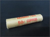 MINT SEALED UNC ORIGINAL ROLL 1967 CDN. ONE CENT