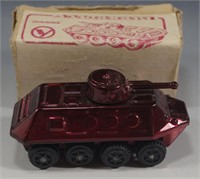 RUSSIAN ARMORED AMPHIBIAN CAR TOY 1970's RARE