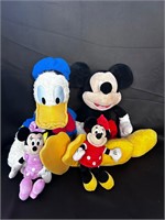 Mickey Mouse, Minnie Mouse, & Donald Duck Plush