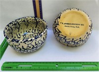 P.R. Storie Pottery (Marshall, TX) bowls