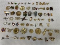 72 Assorted Broaches
