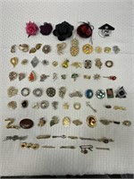 75 Pc. Assortment of Broaches