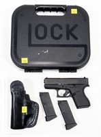 Glock Model 43- 9mm semi-auto pistol,