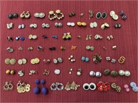 70 Pairs Clip-on Earrings