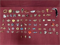 75 Costume Jewelry Brooches and Pins